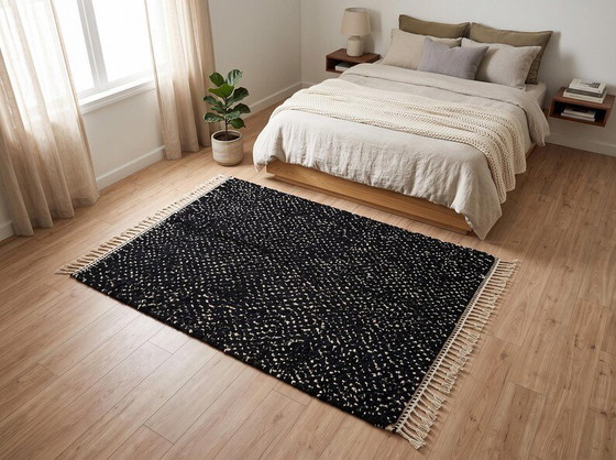 Tappeto marocchino nero decorato 200/300 – Tappeti, Wool (photo 6 of 8)