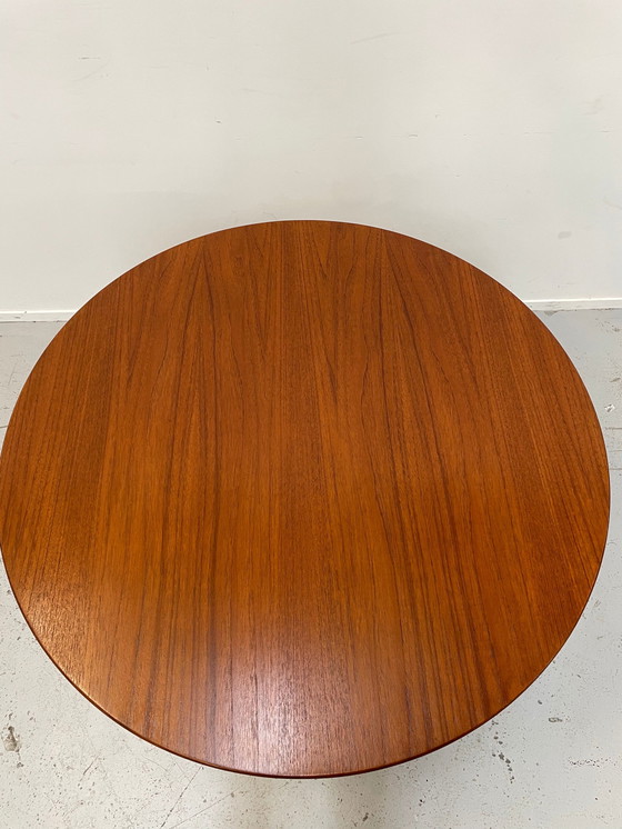 Image 1 of Round dining table by Olé Hald for Gudme Denmark