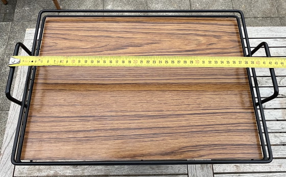 Image 1 of Table de lutrin vintage à armature métallique | 1950-1960 | Très bon état !