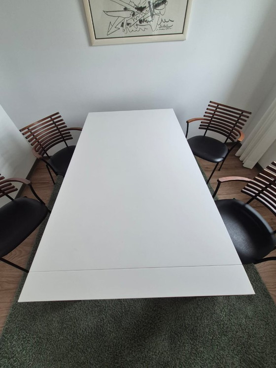 Image 1 of Dining table with 4 chairs Danish Design (Nissen & Gehl) 4 years old