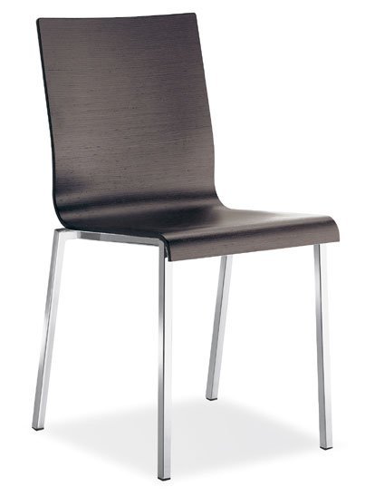 Image 1 of 5 x Pedrali Kuadra 1321 in Eiche Wenge + 1 passender Bürostuhl im gleichen Design