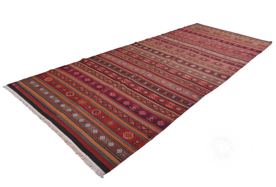 Image 1 of Original Modern Style Kelim Deco Design 415 X 180 Cm Very Top Condition