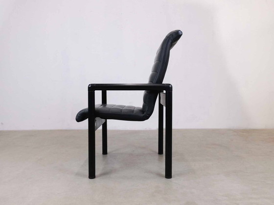 Image 1 of 2x Vintage Flötotto Dining Chairs Memphis Postmodern 1980's