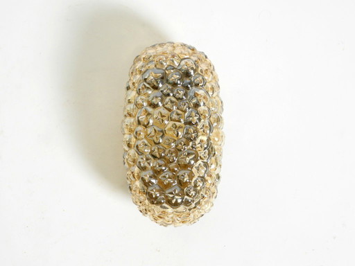 Beautiful original Mid Century Modern glass bubble wall lamp