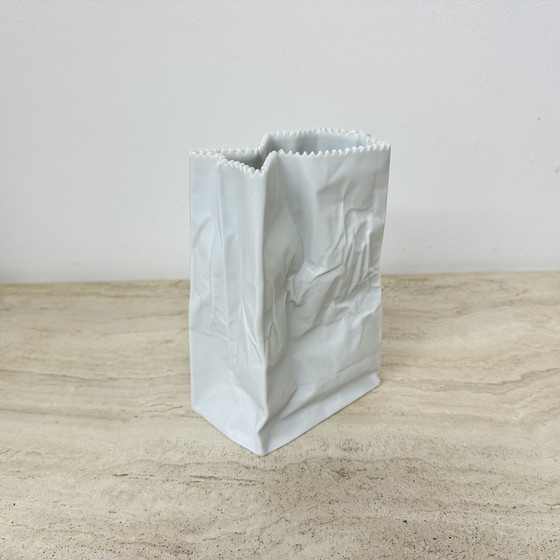 Image 1 of Rosenthal Paper Bag Vase by Tapio Wirkkala, 1970’s