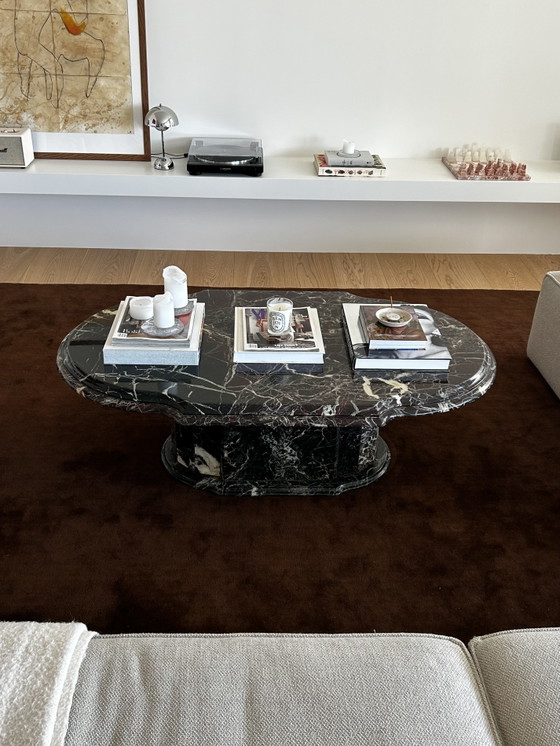 Marmeren salontafel | Vintage design | Rosso Levanto marmer – Marble, Stone (photo 5 of 8)