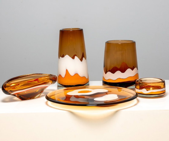 Image 1 of Juego de cristalería, Jaroslav Svoboda, década de 1970, Checoslovaquia