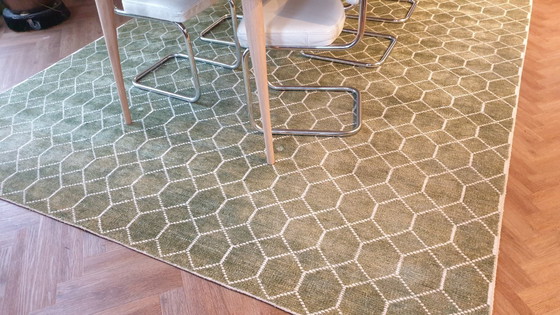 Image 1 of Rug from Brinker, Laatz army green