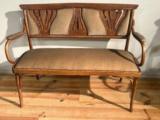 Conjunto de salón Josef & Jacob Kohn Art Nouveau Viena