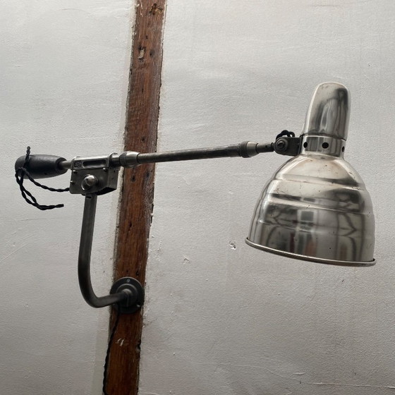 Image 1 of OUDE SOLERE INDUSTRIËLE WANDLAMP MET TEGENGEWICHT