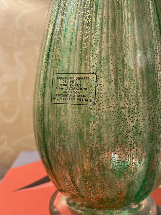 Image 1 of Vaso in vetro di Murano soffiato artigianalmente IVV