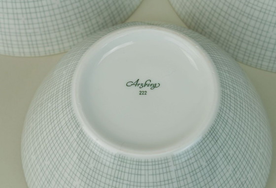 Image 1 of 3 cuencos Arzberg 2025 Heinrich Löffelhardt 1957 Diseño clásico