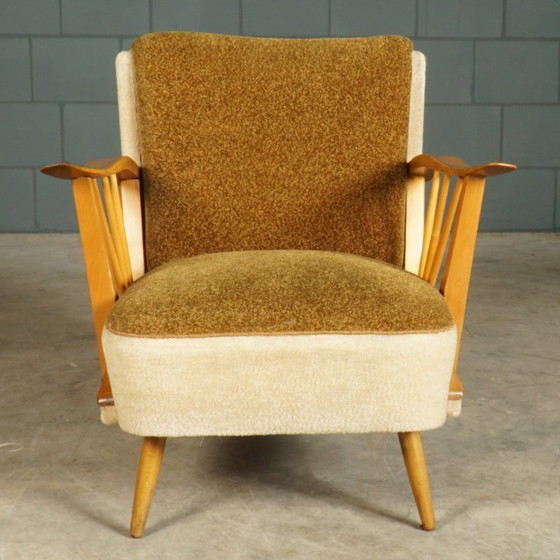 Image 1 of Vintage cocktailfauteuils – duo-tone – jaren 60
