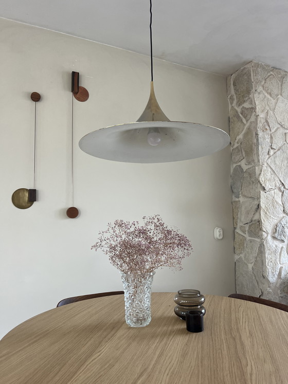 Image 1 of Vintage Fog & Mørup Semi pendant (60cm)  brass version