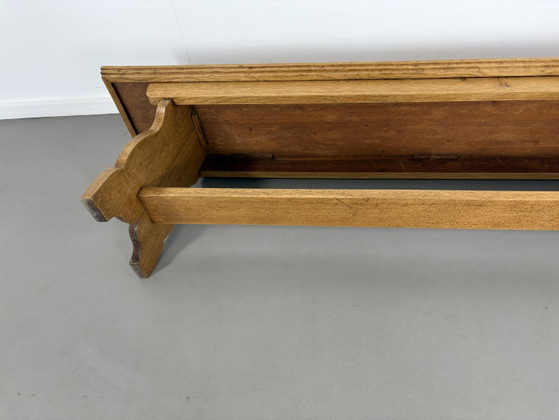 Image 1 of Banc en chêne vintage des années 1960