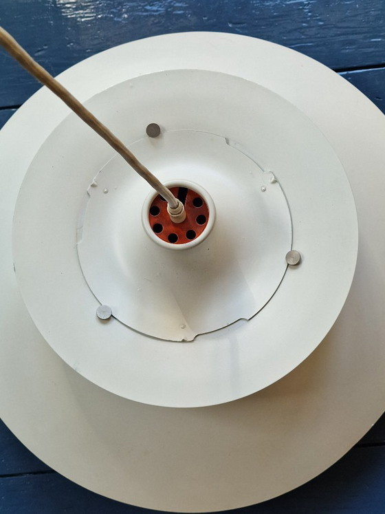 Mooie Vintage Witte Louis Poulsen PH 5 Hanglamp – Hanglampen, Metal (photo 4 of 10)