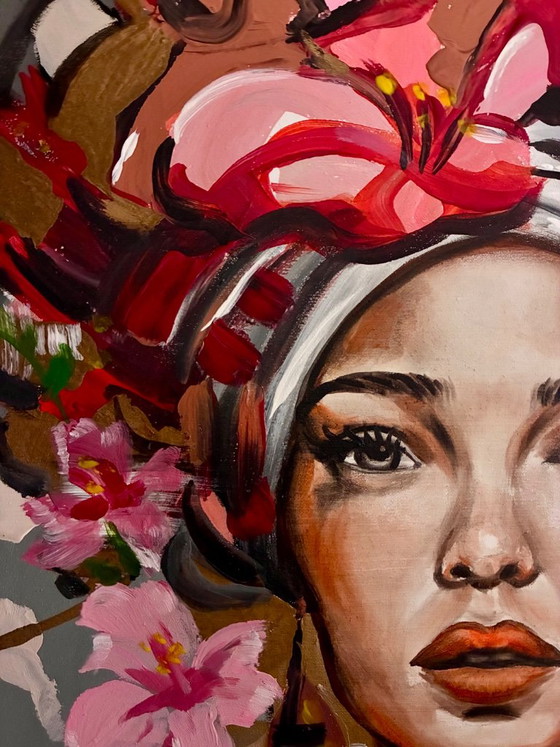 Flowery Thoughts – Paintings & Drawings, Canvas (photo 8 of 10)