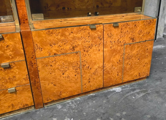 Image 1 of Set vitrines ontworpen door Jean-Claude Mahey voor Roche Bobois, 1970.