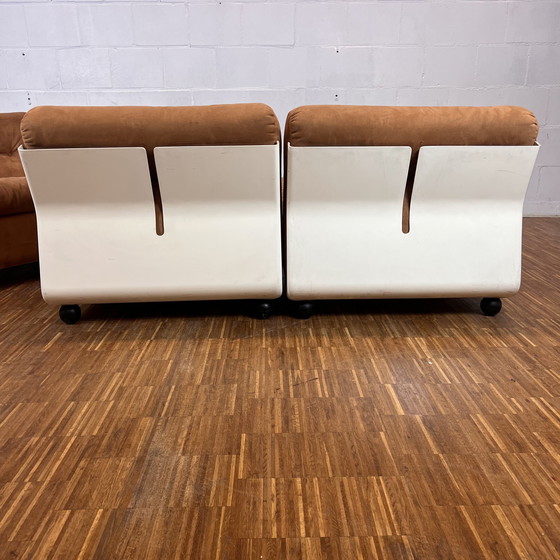 Image 1 of Set/4 “AMANTA” modulaire sofa by Mario Bellini for B&B Italia