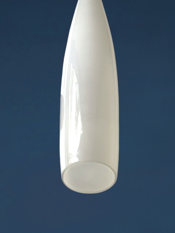 Image 1 of Lampada Vistosi in vetro di Murano e teak