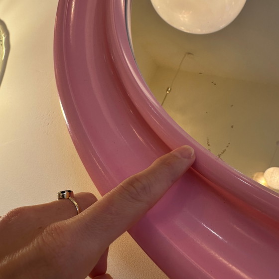 Image 1 of Miroir rond rose de Carrara & Matta, Italie