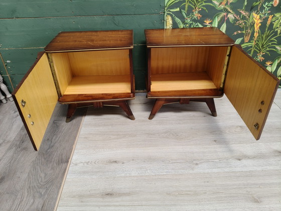 Vintage Nightstands – Metal, Wood (photo 9 of 10)