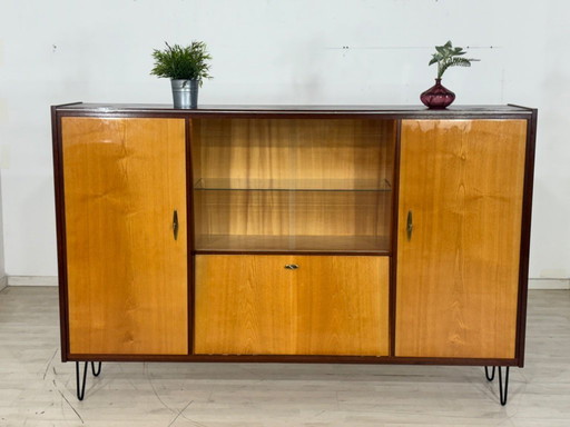 Mid - Century Highboard Cabinet Living room cabinet Vintage