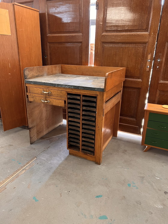 Image 1 of Drukkerij kast 