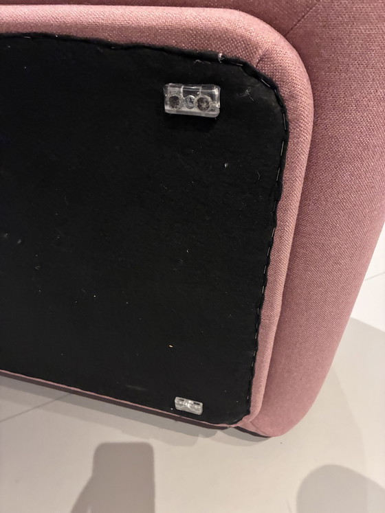 Image 1 of Pouf Fest, cuscino cilindrico, tessuto Soil, colore Blush