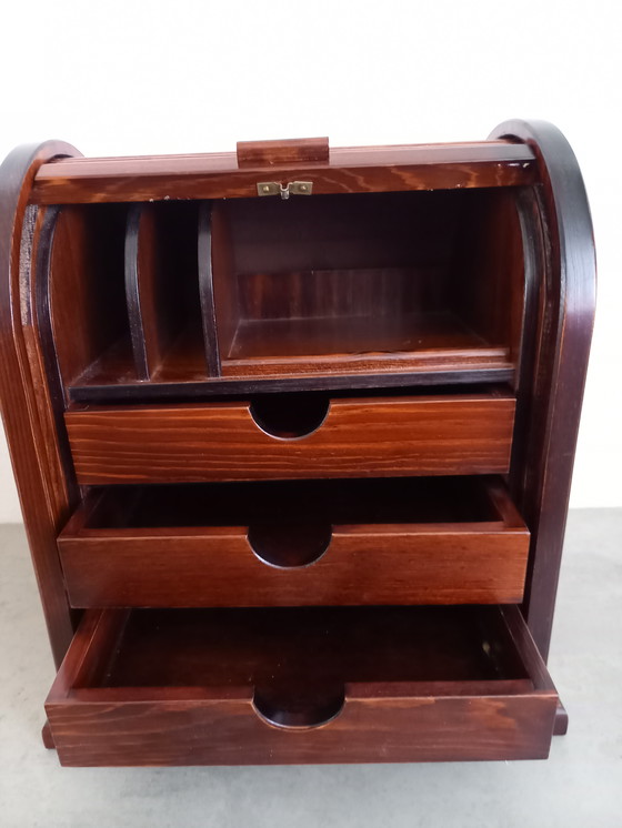 Image 1 of Elegant desk storage cabinet