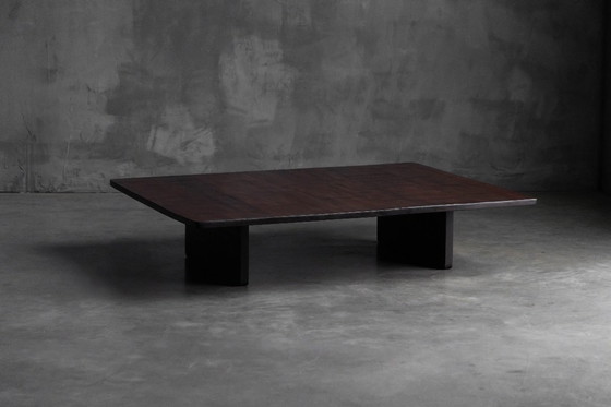 Image 1 of Tavolino da caffè in bambù di Axel Vervoordt, Belgio, anni '80