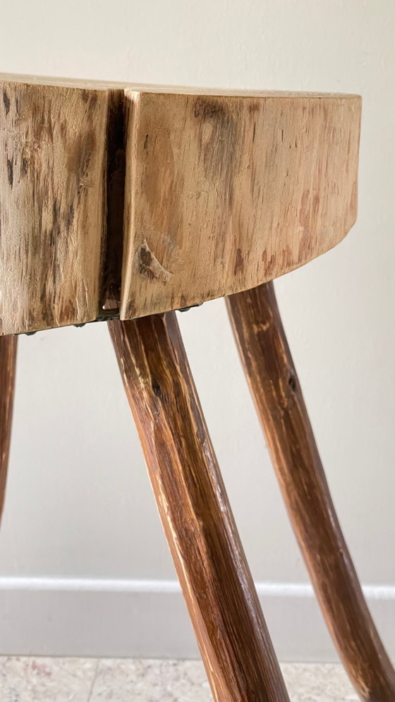 Image 1 of VINTAGE BRUTALIST STOOL