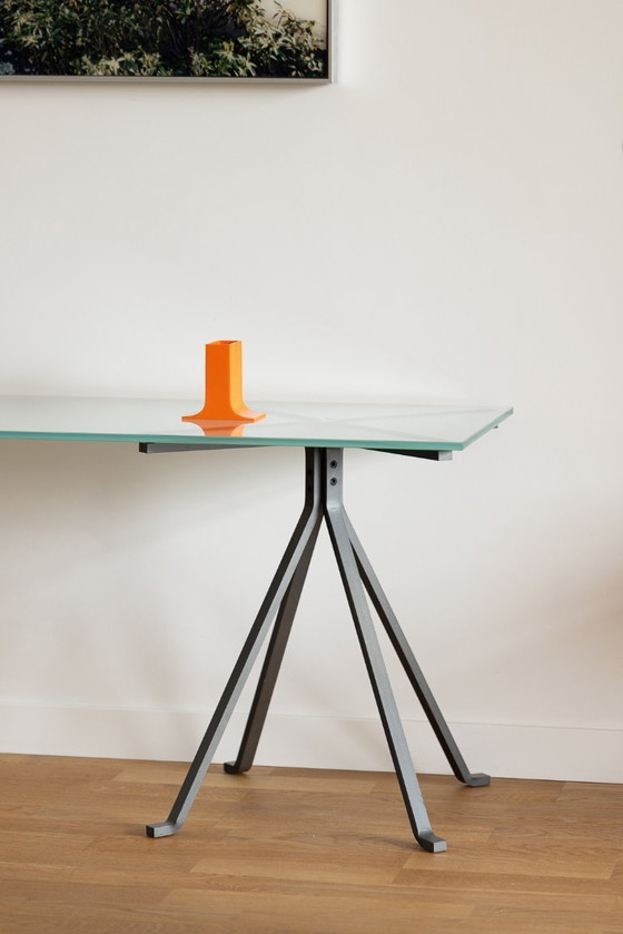 Image 1 of Enzo Mari Cuginetto custom side table Driade 1973