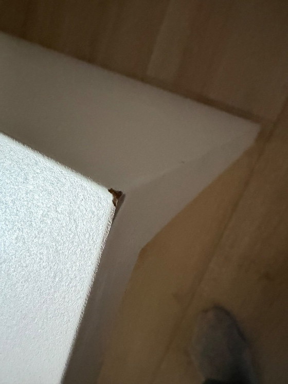 Mesa de centro Leolux blanca, Mesas de centro, Madera, Vidrio, Blanco, Modern (foto 7 de 8)