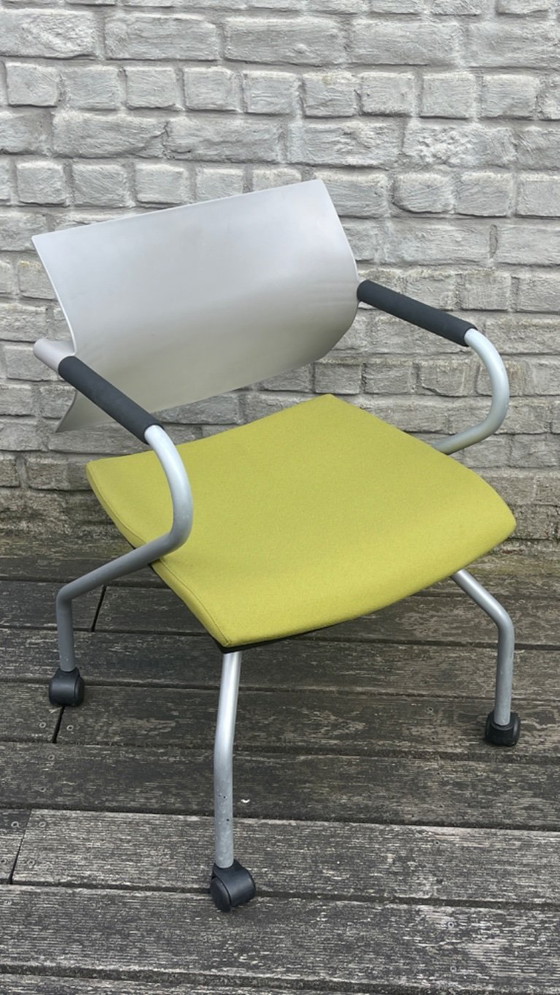 Image 1 of Luxy conference visitor chairs model Air on wheels