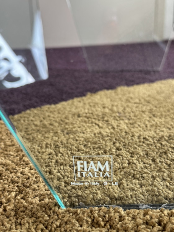 Image 1 of FIAM Italia glazen salontafels - set van 2 (zeshoekig design)