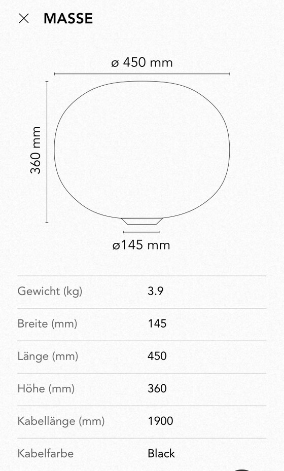 Image 1 of Flos Glo-Ball Table Lamp Basic 2 (The large version)
