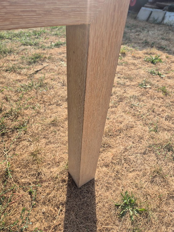 Grote Italiaanse Designtafel – Poliform, Eettafels, Iron, Wood (photo 6 of 7)