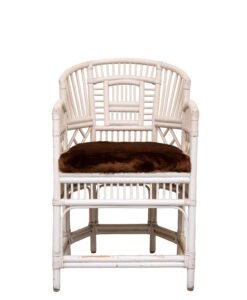 Set vintage Chippendale Brighton Pavilion rattan chair and table 1960s – Armchairs (photo 17 of 40)