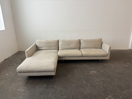 Montis Axel designer sofa couch fabric gray top condition!