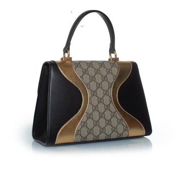Image 1 of Gucci, Supreme Monogram Osiride-Tasche mit Henkel