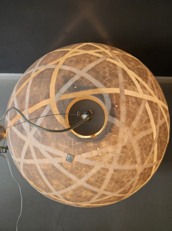 2 Exclusieve Kayak Mozaïek Hanglampen XL Ø 60 – Stone (photo 13 of 15)
