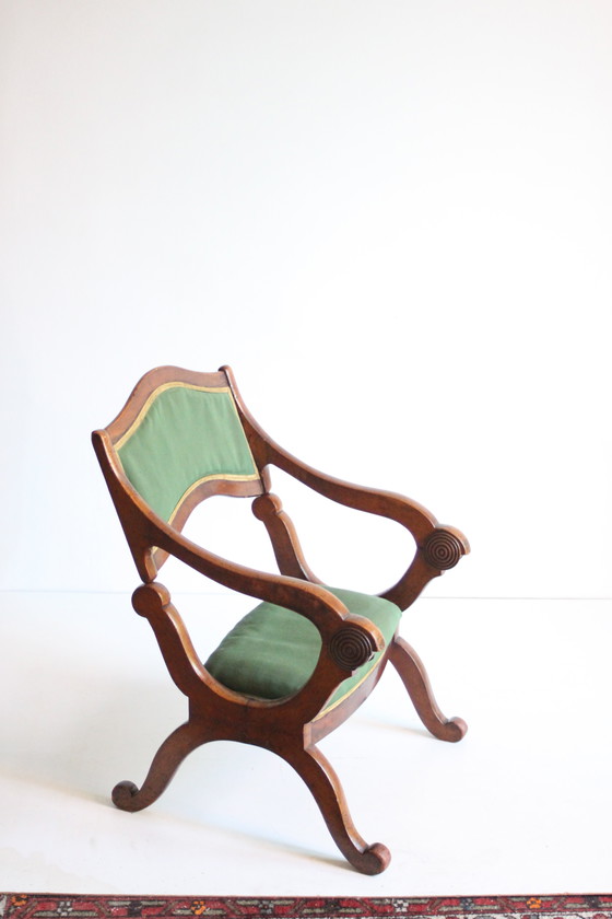 Image 1 of Viktorianischer metamorpher Gebetshocker und Stuhl Prie Dieu