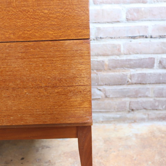 Image 1 of Vintage ladekast jaren 60 70 teak fineer