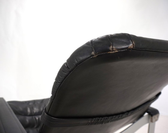 Image 1 of Poltrona lounge in pelle Asko Pulkka di Ilmari Lappalainen, 1960