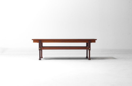 Image 1 of Coffee table with hidden drawers