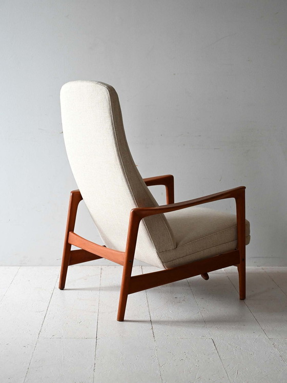 Image 1 of Poltrona scandinava in teak di Alf Svensson per DUX