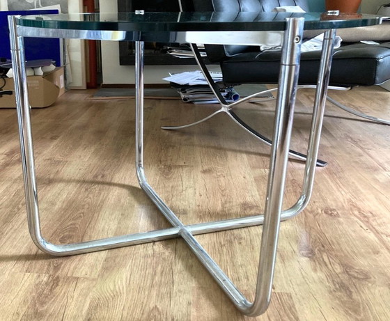 Image 1 of Couchtisch Ludwig Mies van der Rohe für Knoll, USA, 1980er Jahre