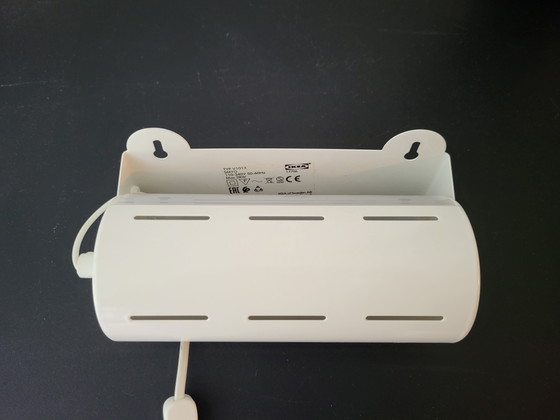 Vintage IKEA SMYG Wall Lamp White 1990s. – Wall lights, Metal, Plastic (photo 4 of 6)