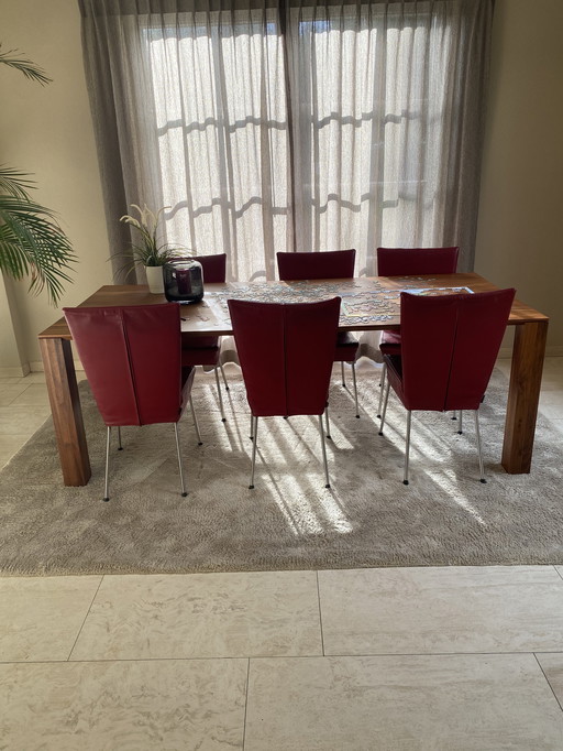 6 dining chairs label Gerard van den Berg